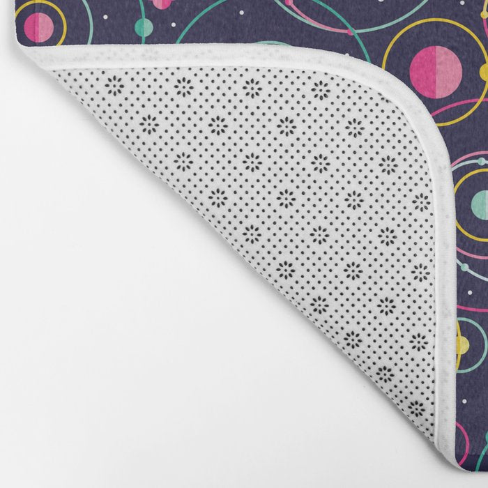 Orbital Revolutions Bath Mat Gallery Image 2