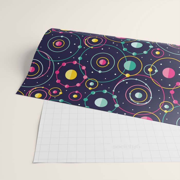 Orbital Revolutions Wrapping Paper Gallery Image 2