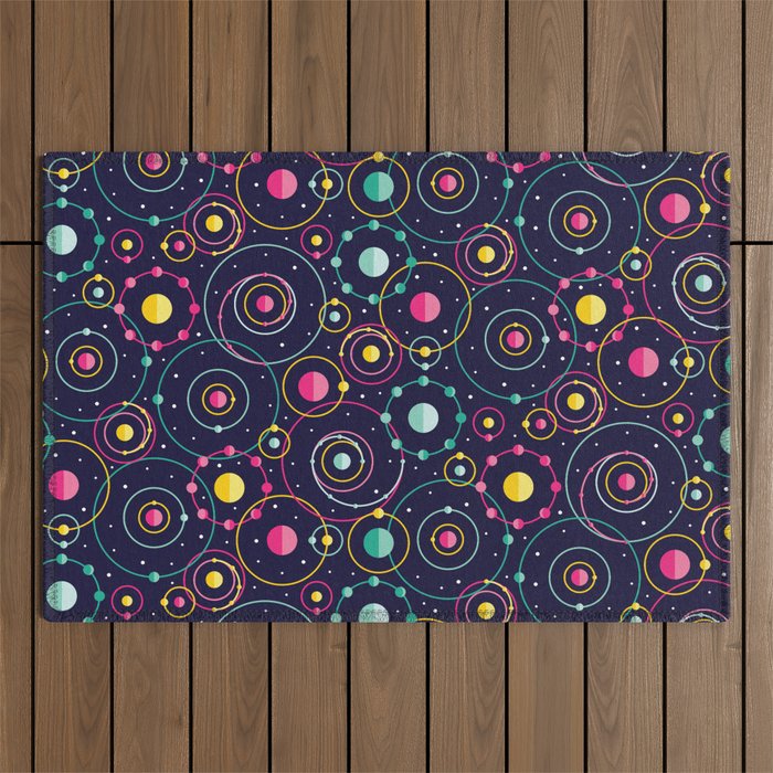 Orbital Revolutions Outdoor Rug Gallery Image 1