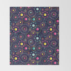 Orbital Revolutions Throw Blanket Gallery Image 2