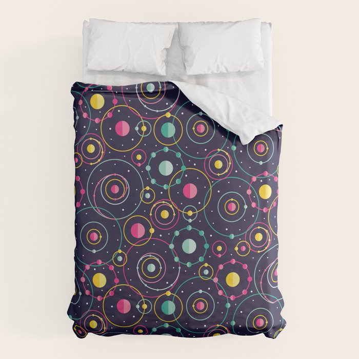 Orbital Revolutions Duvet Cover Gallery Image 1