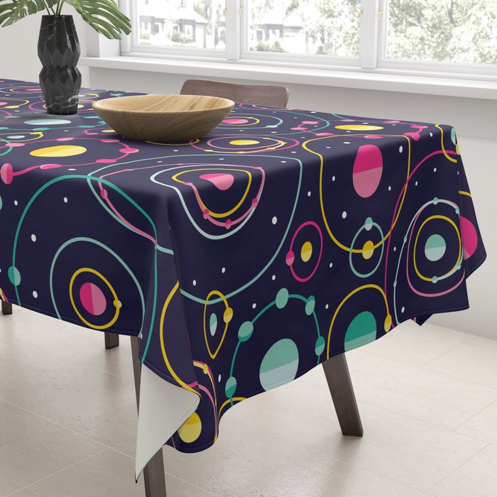Orbital Revolutions Tablecloth Gallery Image 3