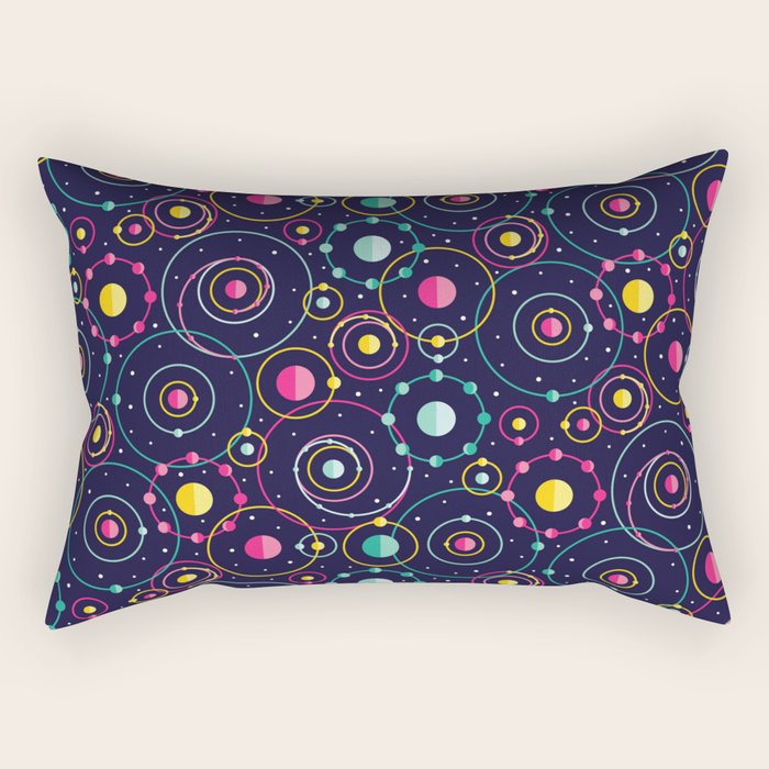 Orbital Revolutions Rectangular Pillow Gallery Image 2