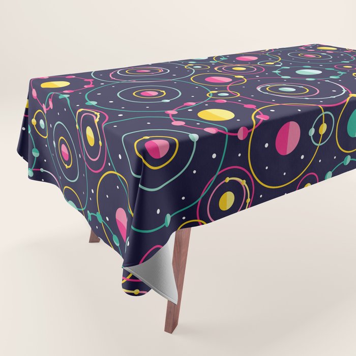 Orbital Revolutions Tablecloth Gallery Image 1