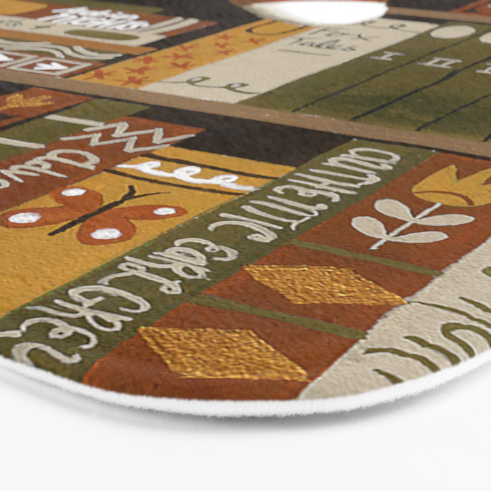 fox bookshelf Bath Mat Gallery Image 3