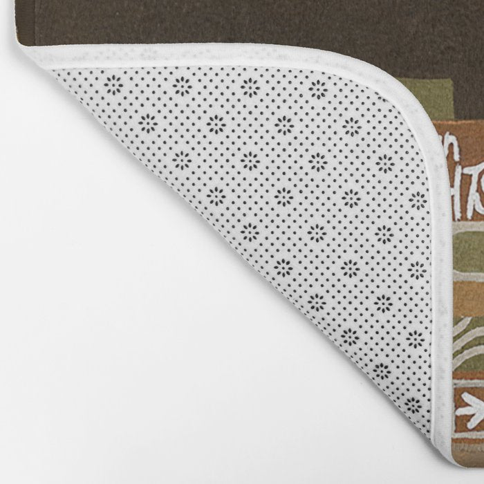 fox bookshelf Bath Mat Gallery Image 2