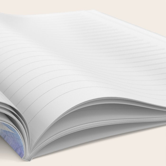 Shell Ya Later - Purple Seashell Pattern Notebook Gallery Image 2