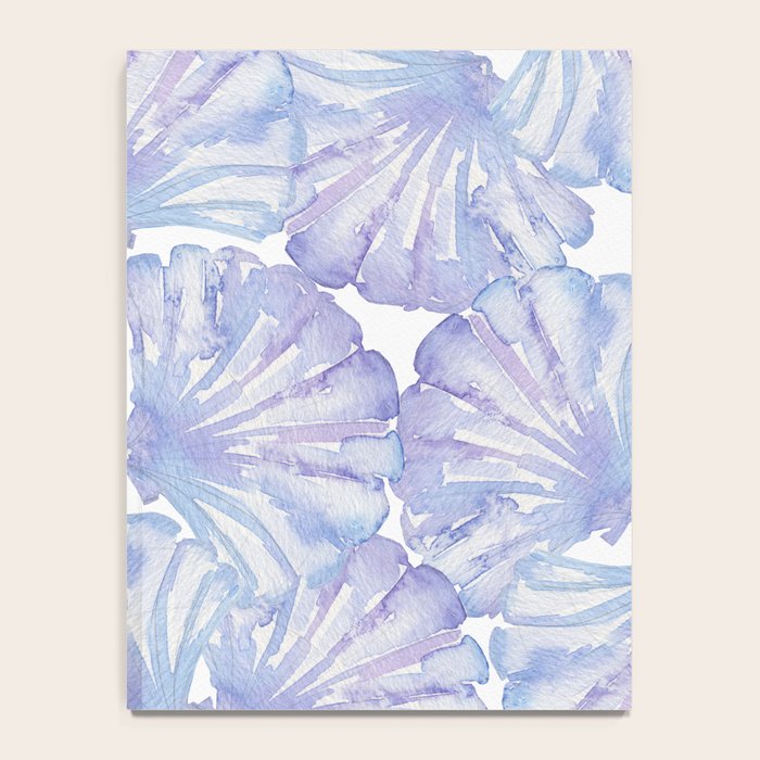 Shell Ya Later - Purple Seashell Pattern Notebook Gallery Image 4
