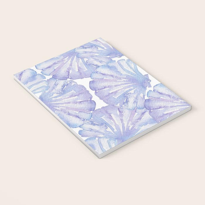 Shell Ya Later - Purple Seashell Pattern Notebook Gallery Image 3