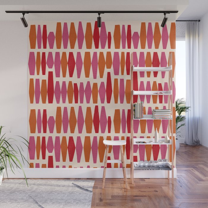 Bold Colorful Geometrics Wall Mural Gallery Image 1