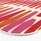 Bold Colorful Geometrics Bath Mat Gallery Image 3