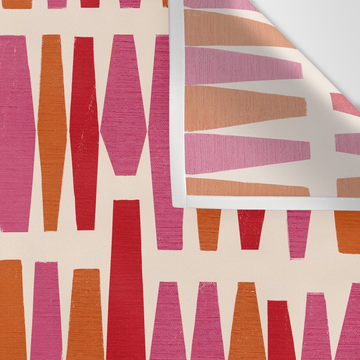 Bold Colorful Geometrics Wall Tapestry Gallery Image 3