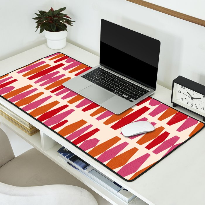 Bold Colorful Geometrics Desk Mat Gallery Image 2