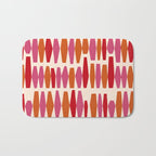 Bold Colorful Geometrics Bath Mat Gallery Image 1