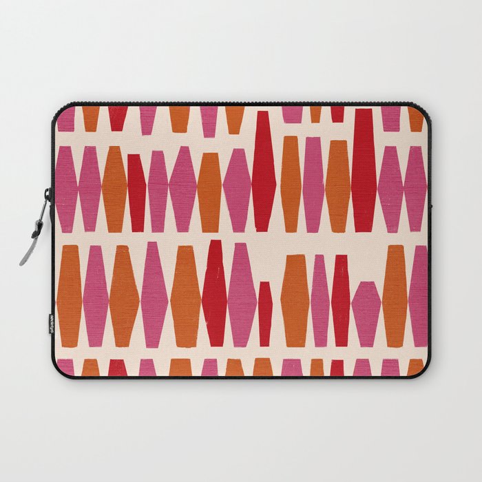 Bold Colorful Geometrics Laptop Sleeve Gallery Image 1