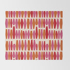 Bold Colorful Geometrics Throw Blanket Gallery Image 2
