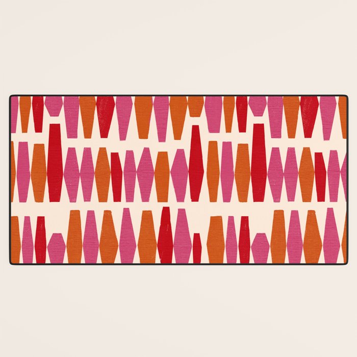 Bold Colorful Geometrics Desk Mat Gallery Image 3