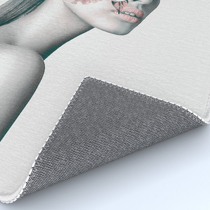 WOMAN WITH FLOWERS 11 Rug Gallery Image 4