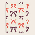 Christmas Bows Pattern Notebook Gallery Image 4