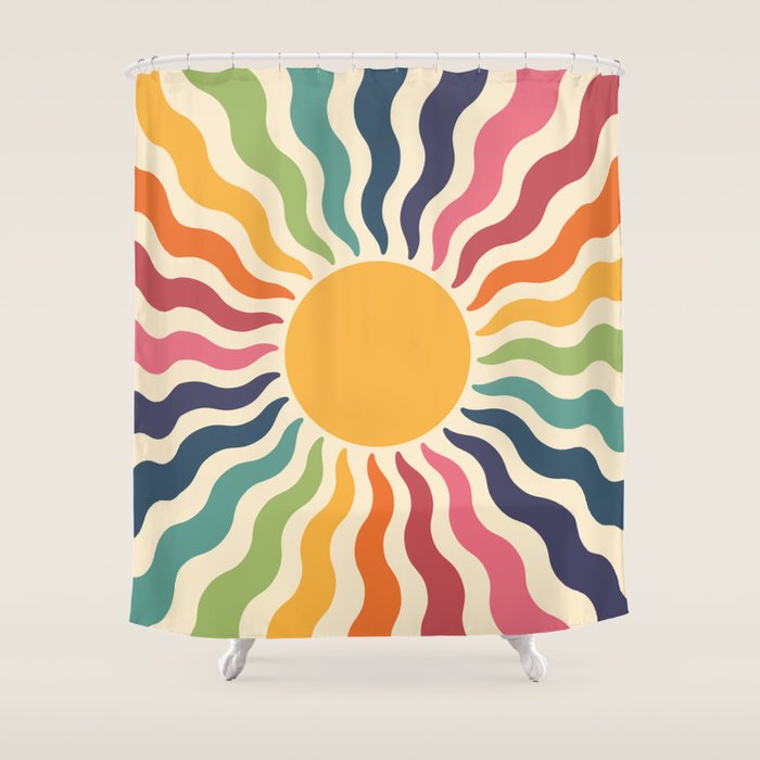 The Dance Of Sunshine Shower Curtain Gallery Image 1