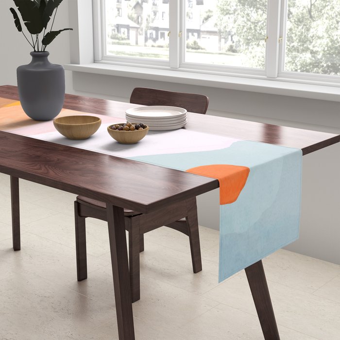 Abstract Landscape III  Table Runner Gallery Image 2