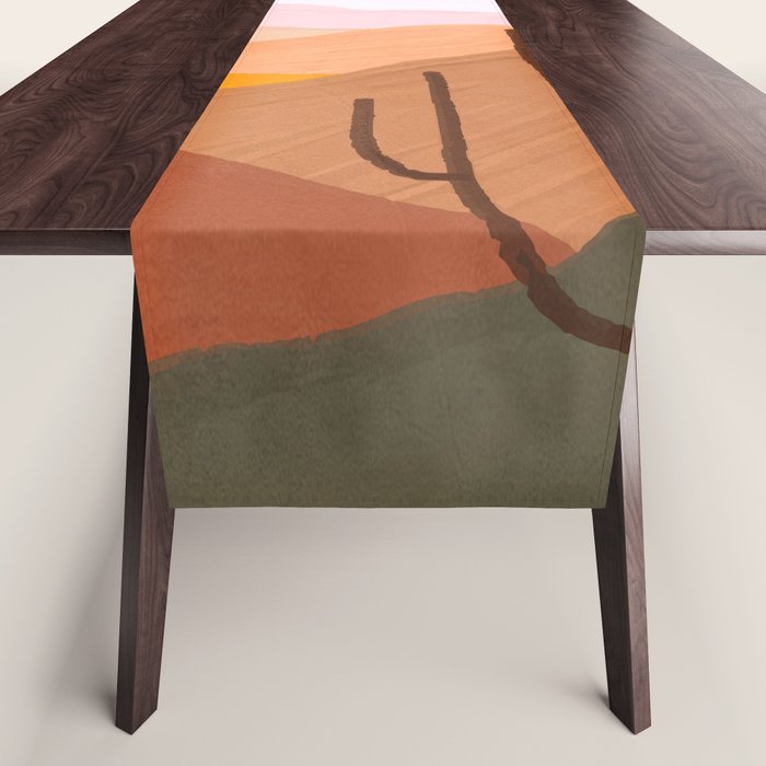 Abstract Landscape III  Table Runner Gallery Image 1