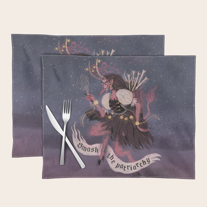 Krampus â Smash the Patriarchy Placemat Gallery Image 1