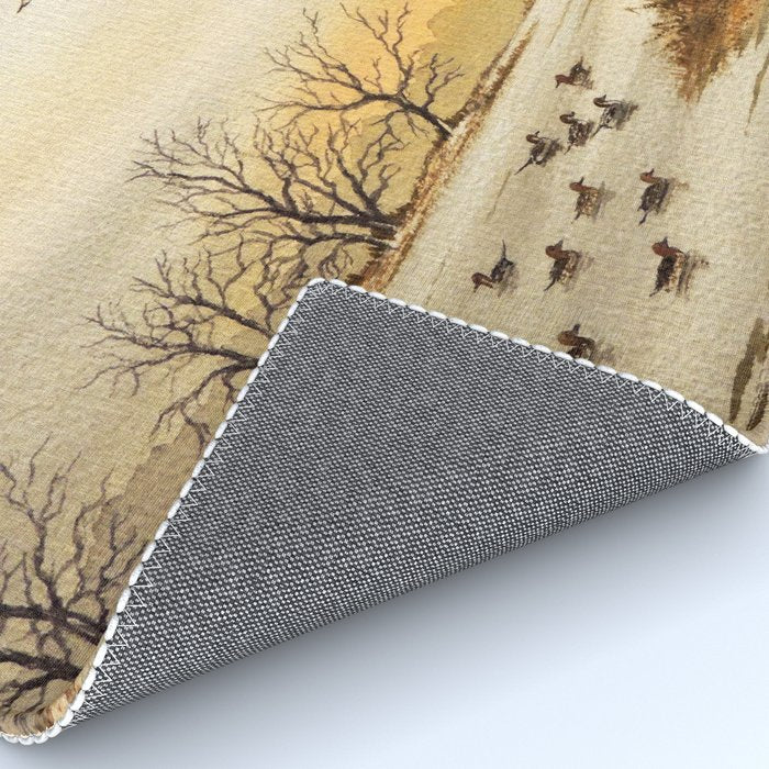 Hunting Pintail Ducks Rug Gallery Image 4