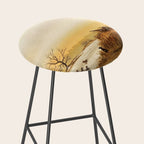 Hunting Pintail Ducks Stool Gallery Image 2
