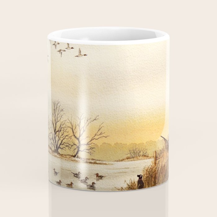 Hunting Pintail Ducks Coffee Mug Gallery Image 4