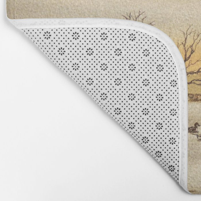 Hunting Pintail Ducks Bath Mat Gallery Image 2