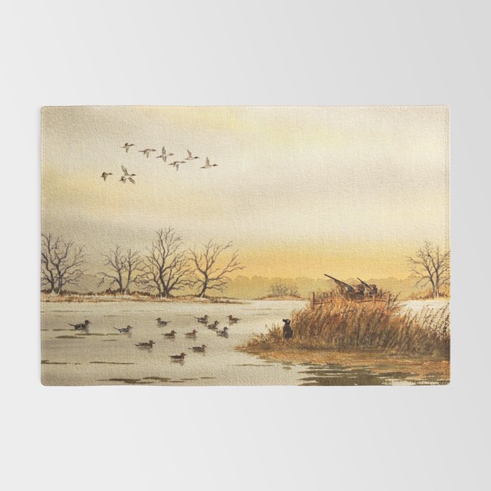 Hunting Pintail Ducks Rug Gallery Image 2