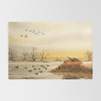 Hunting Pintail Ducks Rug Gallery Image 2