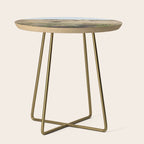 Oregon Dune Grass Adventure - Nature Photography Side Table Gallery Image 1