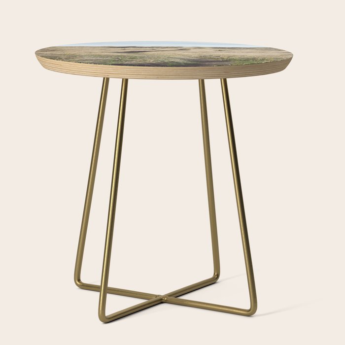 Oregon Dune Grass Adventure - Nature Photography Side Table Gallery Image 1