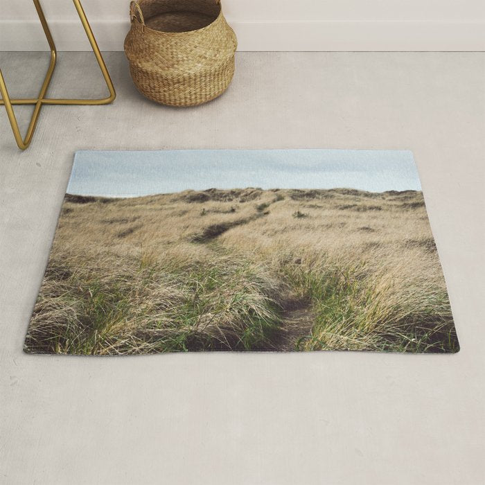 Oregon Dune Grass Adventure - Nature Photography Rug Gallery Image 1