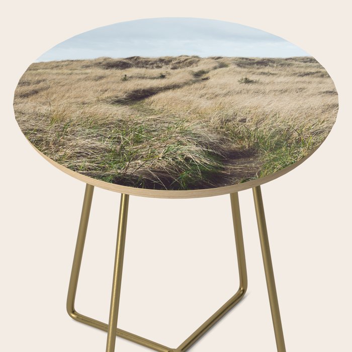 Oregon Dune Grass Adventure - Nature Photography Side Table Gallery Image 2