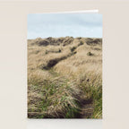Oregon Dune Grass Adventure - Nature Photography Stationery Card Gallery Image 2