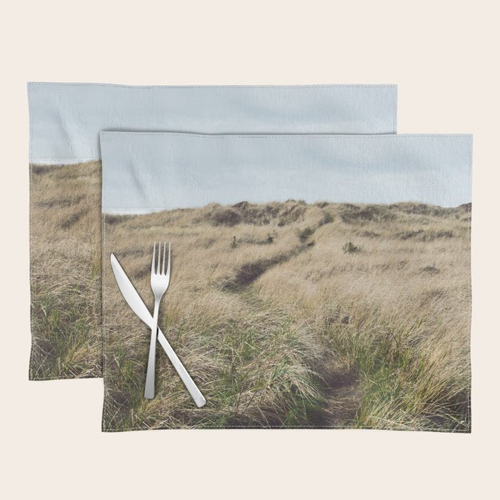 Oregon Dune Grass Adventure - Nature Photography Placemat Gallery Image 1