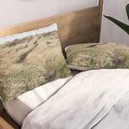 Oregon Dune Grass Adventure - Nature Photography Pillow Sham Gallery Image 2