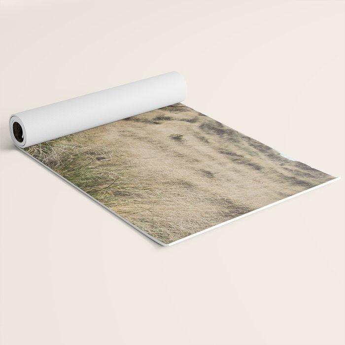 Oregon Dune Grass Adventure - Nature Photography Yoga Mat Gallery Image 2