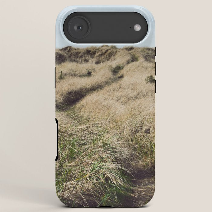 Oregon Dune Grass Adventure - Nature Photography iPhone Case Gallery Image 6