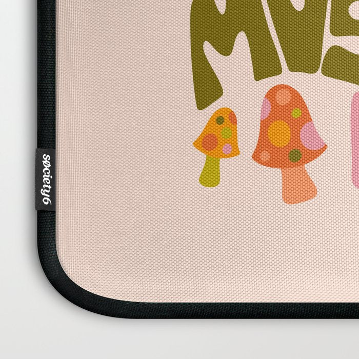 I Will Buy Anything With Mushrooms On It Laptop Sleeve Gallery Image 3