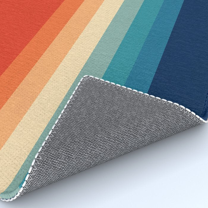 Retro 70s Color Palette III Rug Gallery Image 4