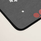 Christmas Festive Cute Holiday Kittens on Dark Desk Mat Gallery Image 4