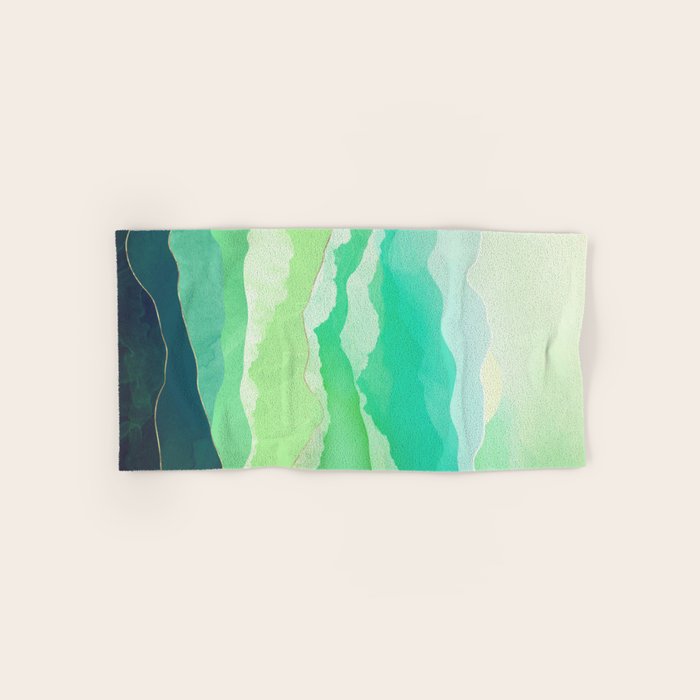 Emerald Spring Bath Towel Gallery Image 1