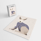 Whimsical European Hare Jigsaw Puzzle Gallery Image 2