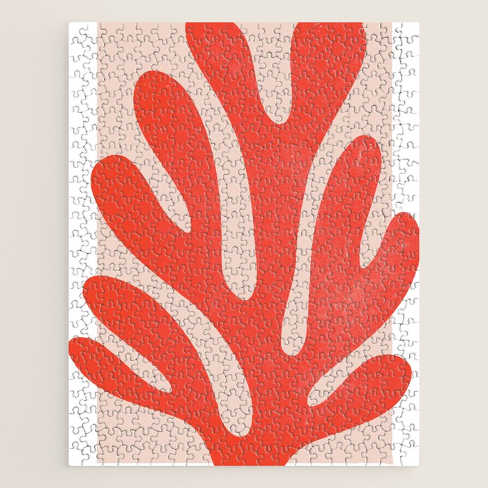 Jazz Leaf: Matisse Edition | Mid Century Series Jigsaw Puzzle Gallery Image 1