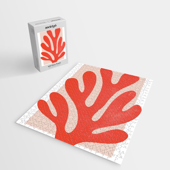 Jazz Leaf: Matisse Edition | Mid Century Series Jigsaw Puzzle Gallery Image 2