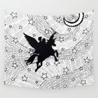 Flight of the alicorn Wall Tapestry Gallery Image 4